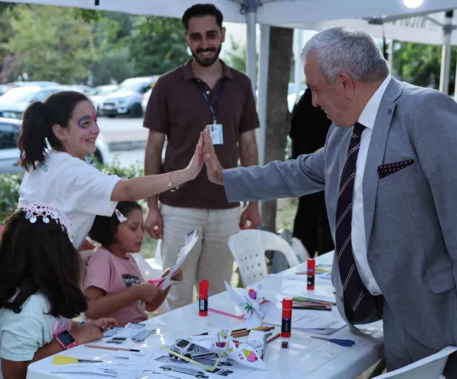 Beşevler'de şadi başkanla mahalle sohbeti sürdü