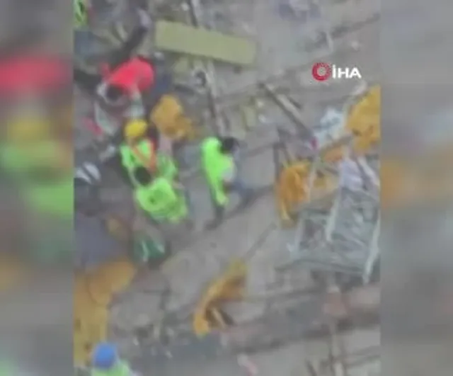 Beylikdüzü’nde inşaatın 12. katından düşen işçi hayatını kaybetti