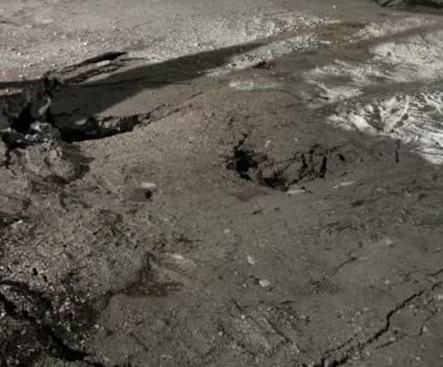 Burdur’da yağış sonrası köprü yolunda çökme meydana geldi