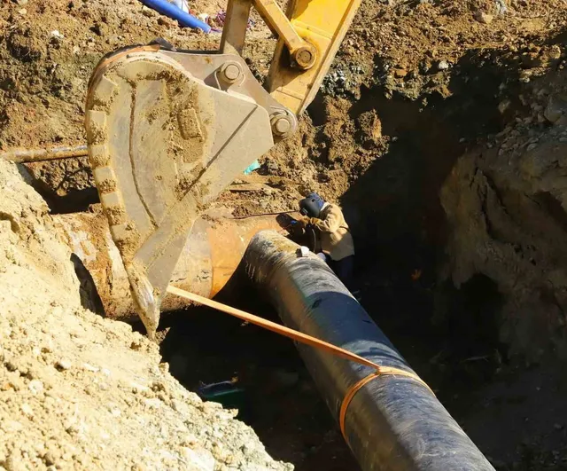Büyük Karaçay isale hattında kapsamlı yenileme tamamlandı, su iletimi yeniden sağlandı