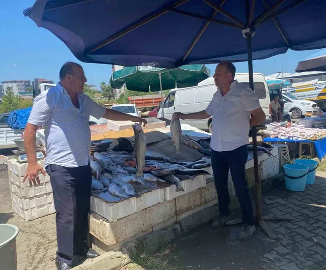 Çarşambalı balıkçı ikizler 40 yıldır aynı tezgahta