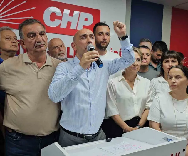 CHP Zonguldak il yönetimi görevden alınmaya tepki gösterdi