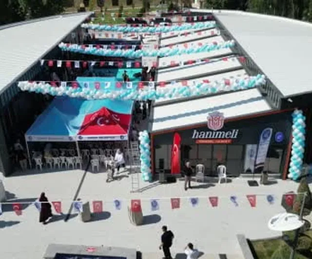 Çorum'da Hanımeli Yöresel Market açıldı
