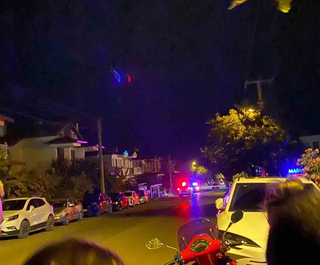 Cunda'da kafa kafaya çarpışma: motosiklet sürücüsü ağır yaralandı