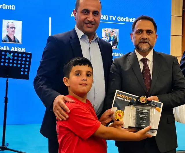 Doğunun görüntüleri ödül töreninde ses getirdi