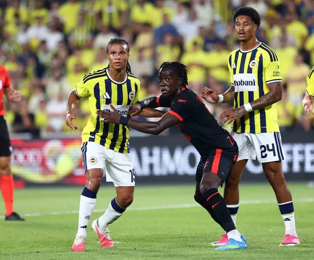 Fenerbahçe 1 - Gornik Zabrze 0 (ilk yarı)