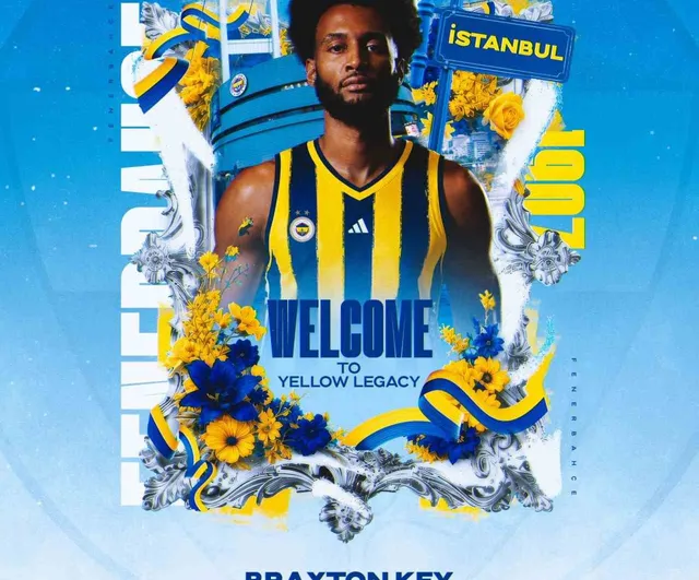 Fenerbahçe, Braxton Key ile 2 yıllık sözleşme imzaladı