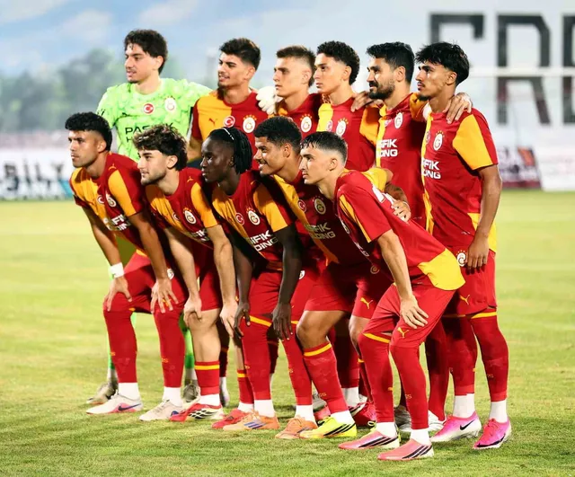 Galatasaray ilk hazırlık maçını 5-1 kazandı