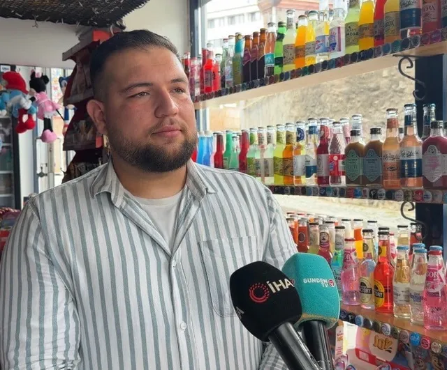 Gazoz tutkusu iş oldu: Bolu'da 100'den fazla yerli gazozun satıldığı bakkal