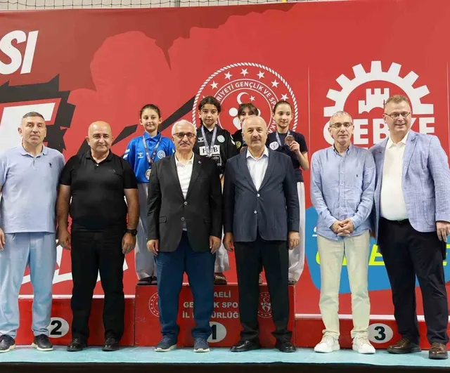 Gebze grand prix’de uluslararası spor ruhu buluştu