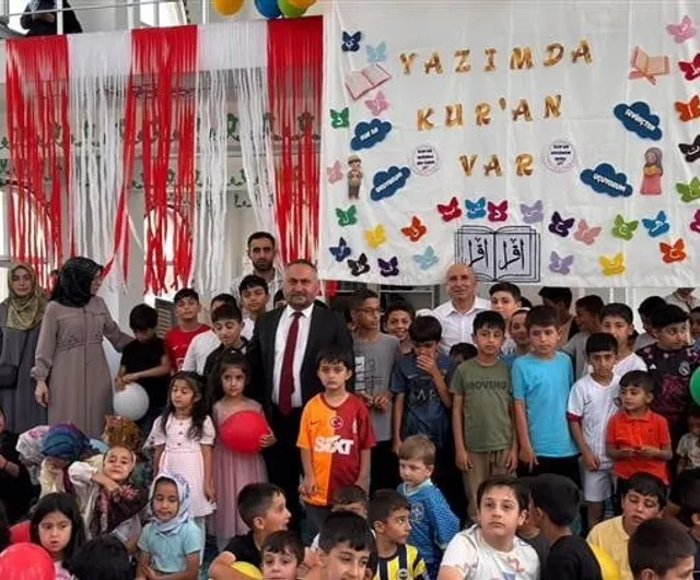 Hakkari'de yaz Kur'an kursları camilerde dualarla başladı