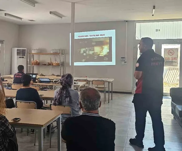 Hatay Arkeoloji Müzesi’nde yangın eğitimi ve tatbikatı gerçekleştirildi