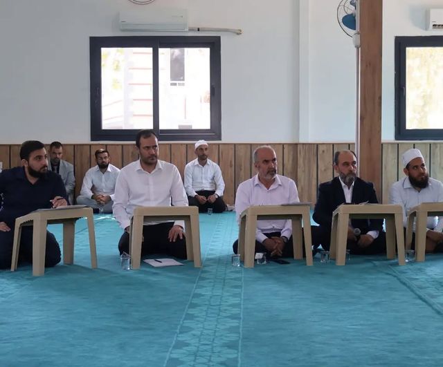 Hatay’da ezanı güzel okuma ve etkili hutbe sunumu yarışmasının il finali yapıldı