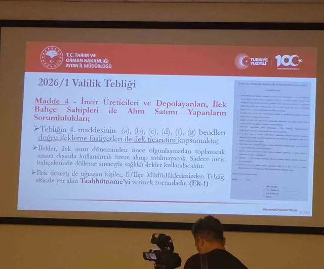 İncir markasını korumak için Aydın'da denetimler sıkılaştırılıyor