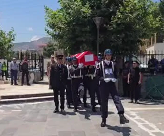 Jandarma uzman çavuş Selçuk Topaloğlu son yolculuğuna uğurlandı