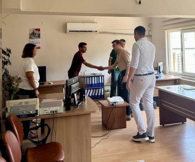 Kaymakam Sözen tarım müdürlüğü ve su ürünleri işletmesini yerinde değerlendirdi