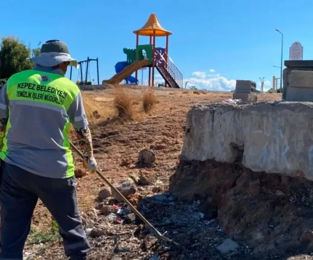 Kepez'de Masa Dağı'nın kuyuları temizlendi, mirasa sahip çıkılıyor
