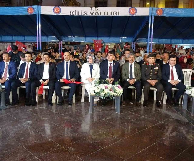 Kilis’te 15 Temmuz Demokrasi ve Milli Birlik Günü etkinliklerle anıldı