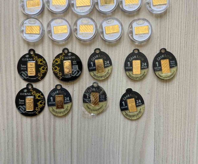 Kiralık araçla gelen iki şüpheli Gerede'de 28 sahte altınla tutuklandı