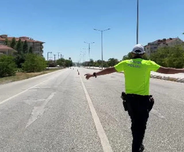 Konya-Ankara kara yolunda NATO zirvesi öncesi denetimler artırıldı