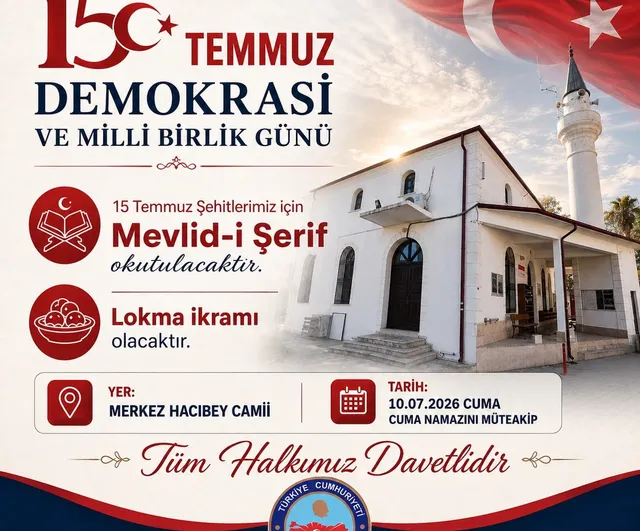 Köyceğiz'de mevlid-i şerif programı gerçekleşecek