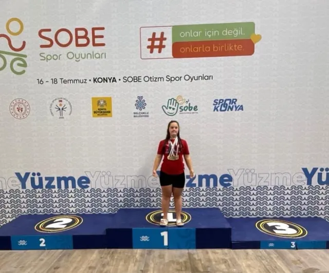 Köyceğizli özel sporcu Elif Oral'dan 6 şampiyonluk ve 3 milli baraj