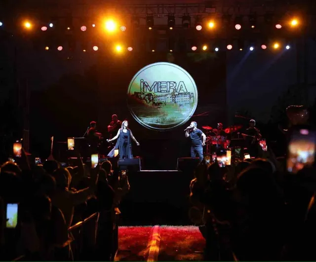 Kültür sanat festivalinde coşku İmera konseriyle zirveye ulaştı