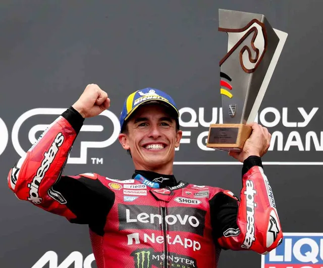 Marc Marquez Almanya MotoGP etabını kazandı