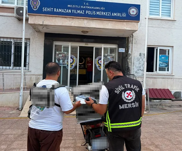 Mersin’de trafikte kavga eden iki sürücüye 362 bin lira ceza