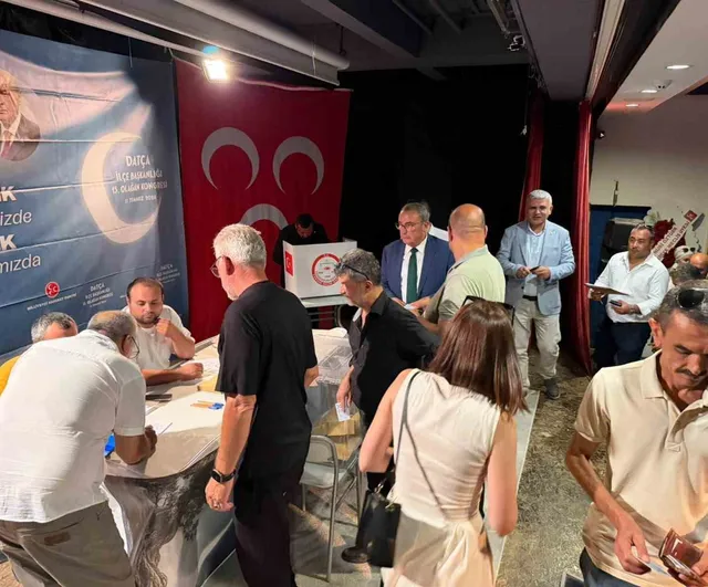 MHP Datça'da 15. olağan genel kurul gerçekleştirildi