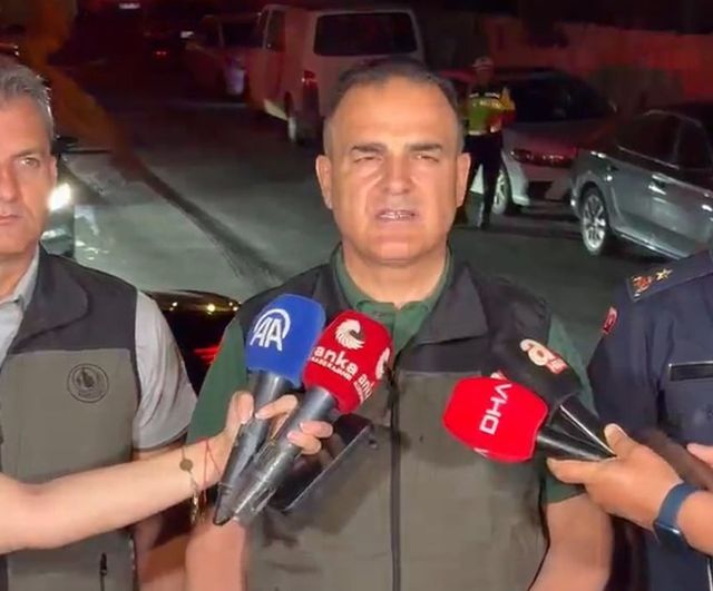 Milas'taki orman yangınında 1.120 kişi güvenli bölgelere sevk edildi