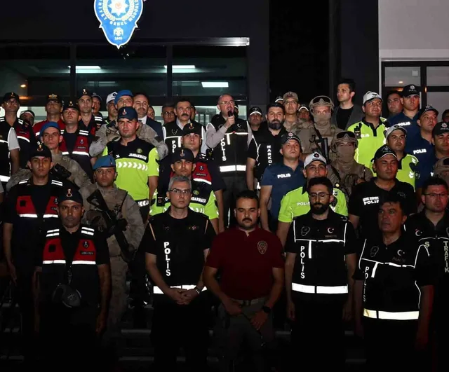 Osmaniye'de HUZUR-80 uygulaması: bin 521 personelle geniş çaplı denetim