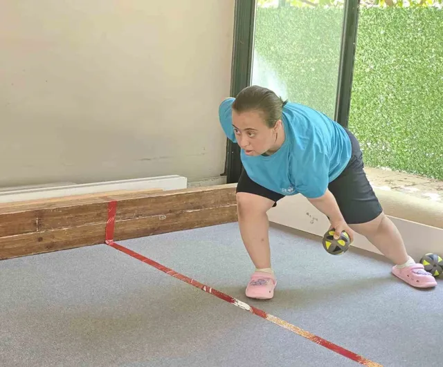 Özel sporcular bocce Türkiye şampiyonası Muğla’da başladı