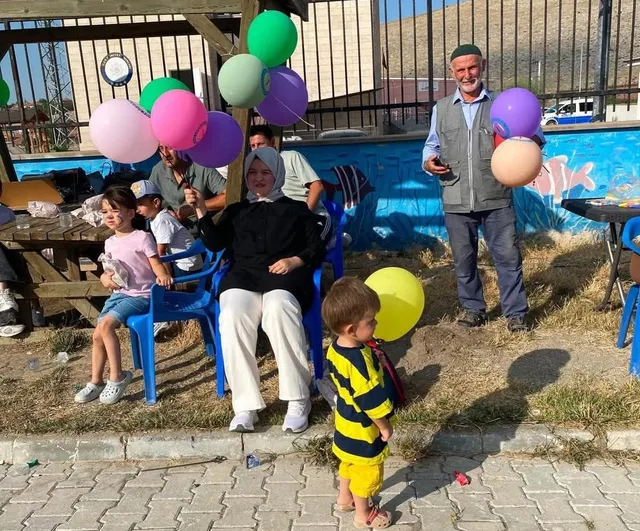 Parkta hayat var şenliği Altıntaş'ta çocukları buluşturdu