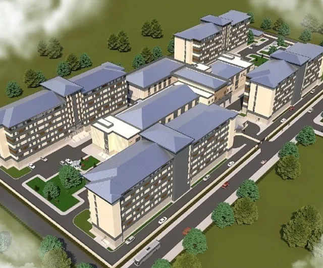 Samsun'da modern yaşam alanı: 2 bin kişilik öğrenci yurdu inşa ediliyor