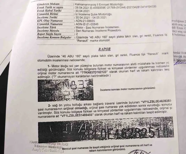 şasi uyuşmazlığı nedeniyle beş yıldır aracına kavuşamıyor