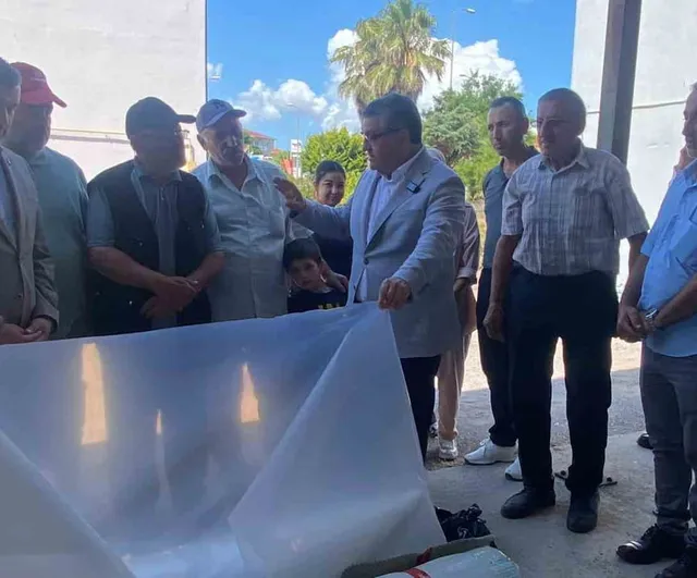 Sinop’ta 83 çiftçiye yüzde 50 hibeli sera örtüsü desteği