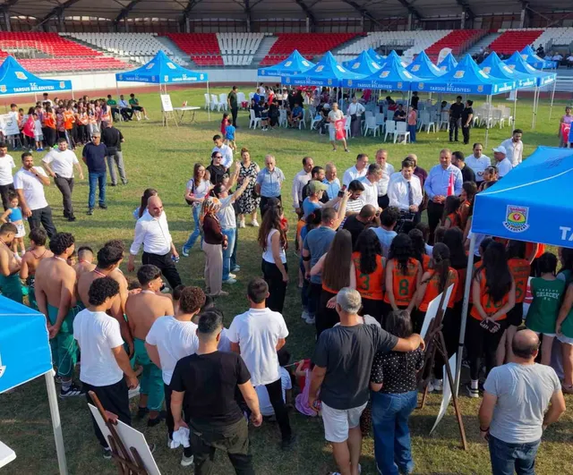 Tarsus Gelecek Spor Kulübü'nde yaz kursları başladı