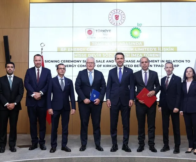 TPAO BP ECKL ile Kerkük sahalarında yüzde 15 hisseye ortak oldu