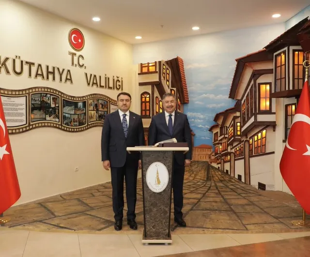 Vali Yılmaz'dan Kütahya'ya iş birliği ziyareti