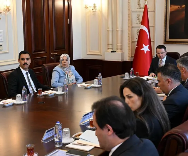 Adalet bakanı Akın Gürlek bakanlıkta Yazıcıoğlu ailesini kabul etti