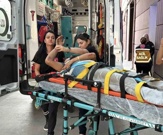 Adıyaman'da İndere TOKİ yolunda motosiklet kazası: iki yaralı