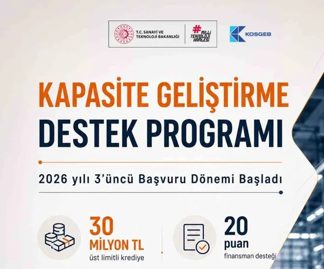Ağrı'da KOSGEB kapasite geliştirme destek başvuruları başladı