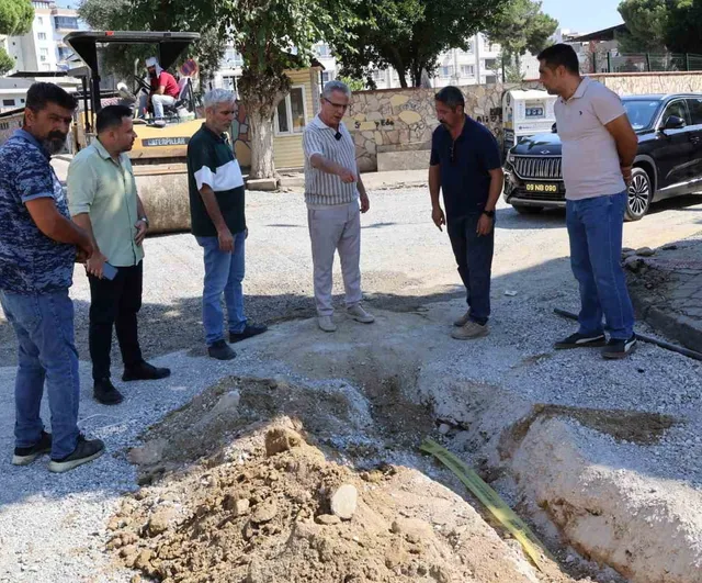 Altyapıya öncelik, yollar kalıcı hale getirilecek: Nazilli'de yol yenileme çalışmaları