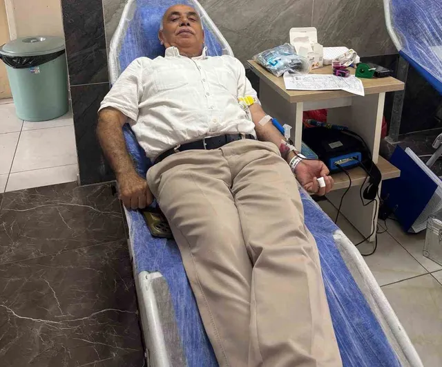 Andırın'da dayanışma: muhtarlar Türk Kızılayı'nın kan kampanyasına destek verdi