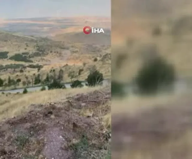Ankara Mamak'ta 8 saatlik müdahale sonucu ağaçlık yangını söndürüldü