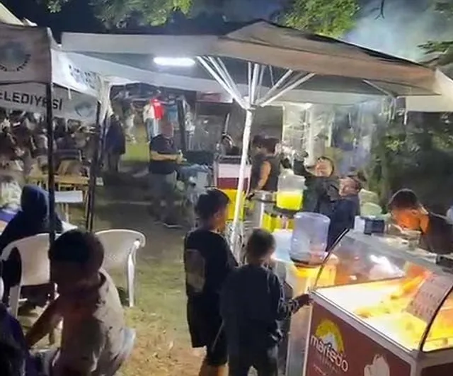 Arıt'ta kamp ateşiyle başlayan beşinci doğa ve yayla şenlikleri