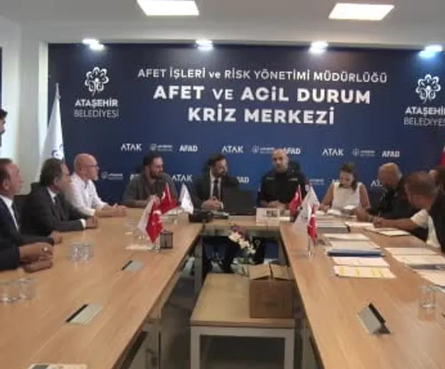 Ataşehir’de 17 Ağustos anması: hazırlığın önemi sahada vurgulandı