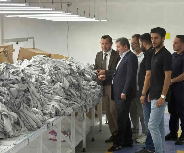 Atıl kamu binası üretime dönüştü: Alaçam'da yeni tekstil tesisi istihdama katkı sağlıyor