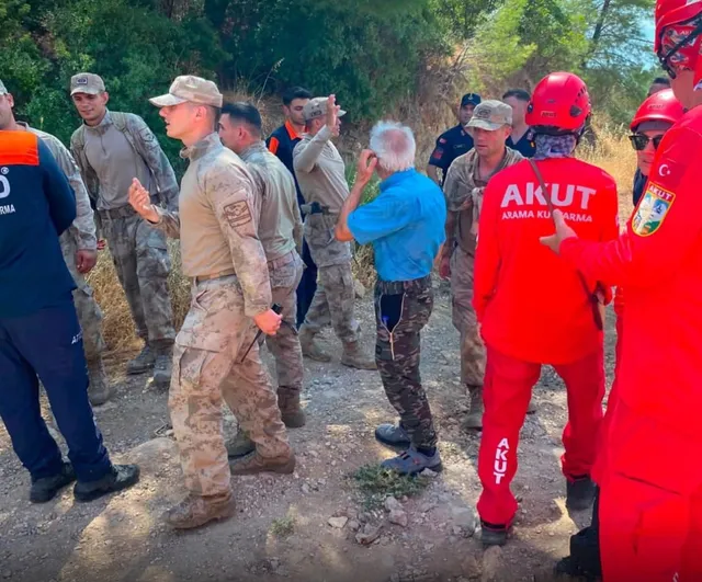 Ayvacık'ta kaybolan alzaymır hastası zeytinlikte sağ bulundu